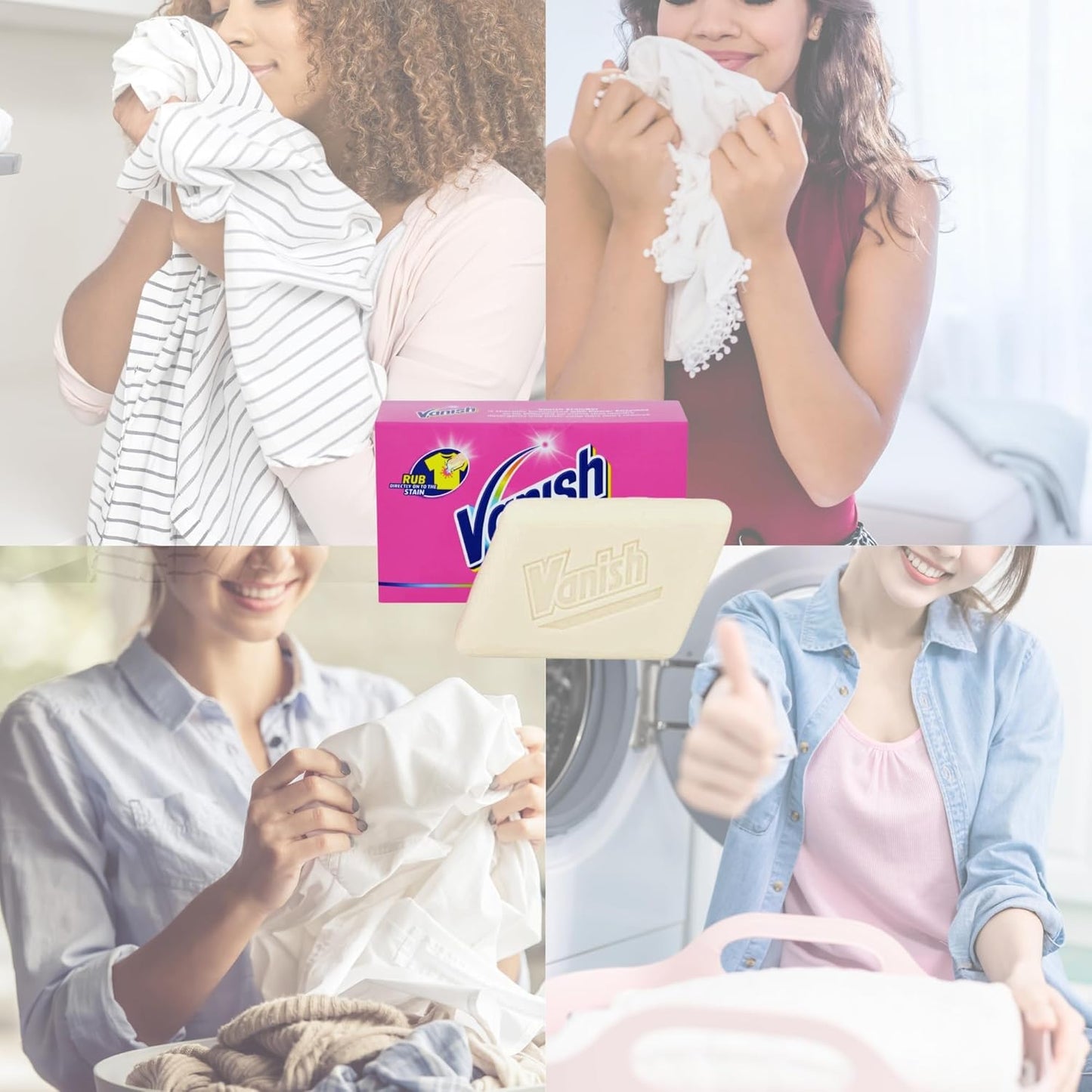 Vanish Soap Bar Stain Remover for Clothes 3 x 75g