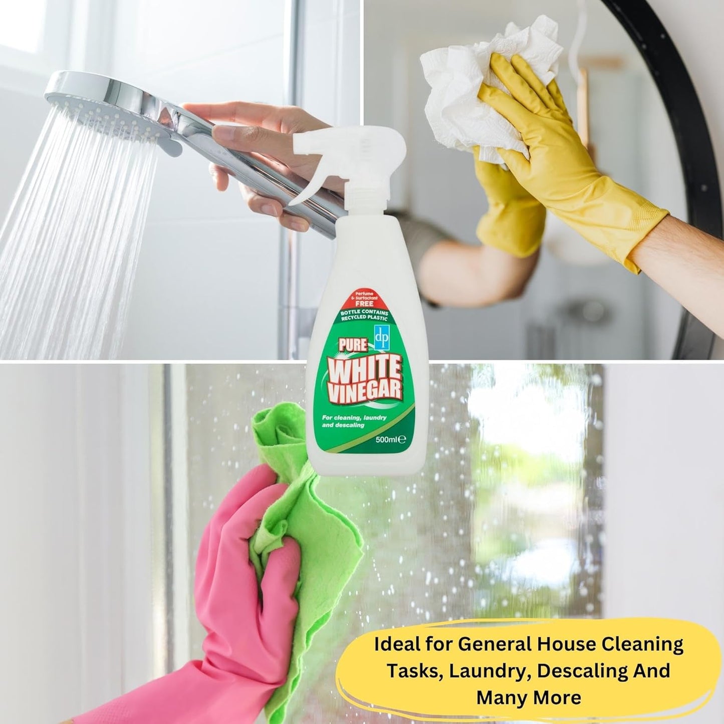 Duzzit Amazing Baking Soda 500g and Dri Pak White Vinegar Spray 500ml