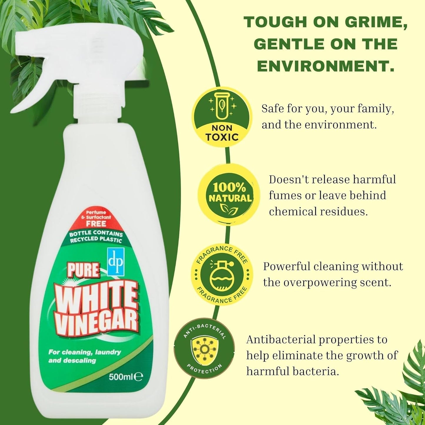 Duzzit Amazing Baking Soda 500g and Dri Pak White Vinegar Spray 500ml