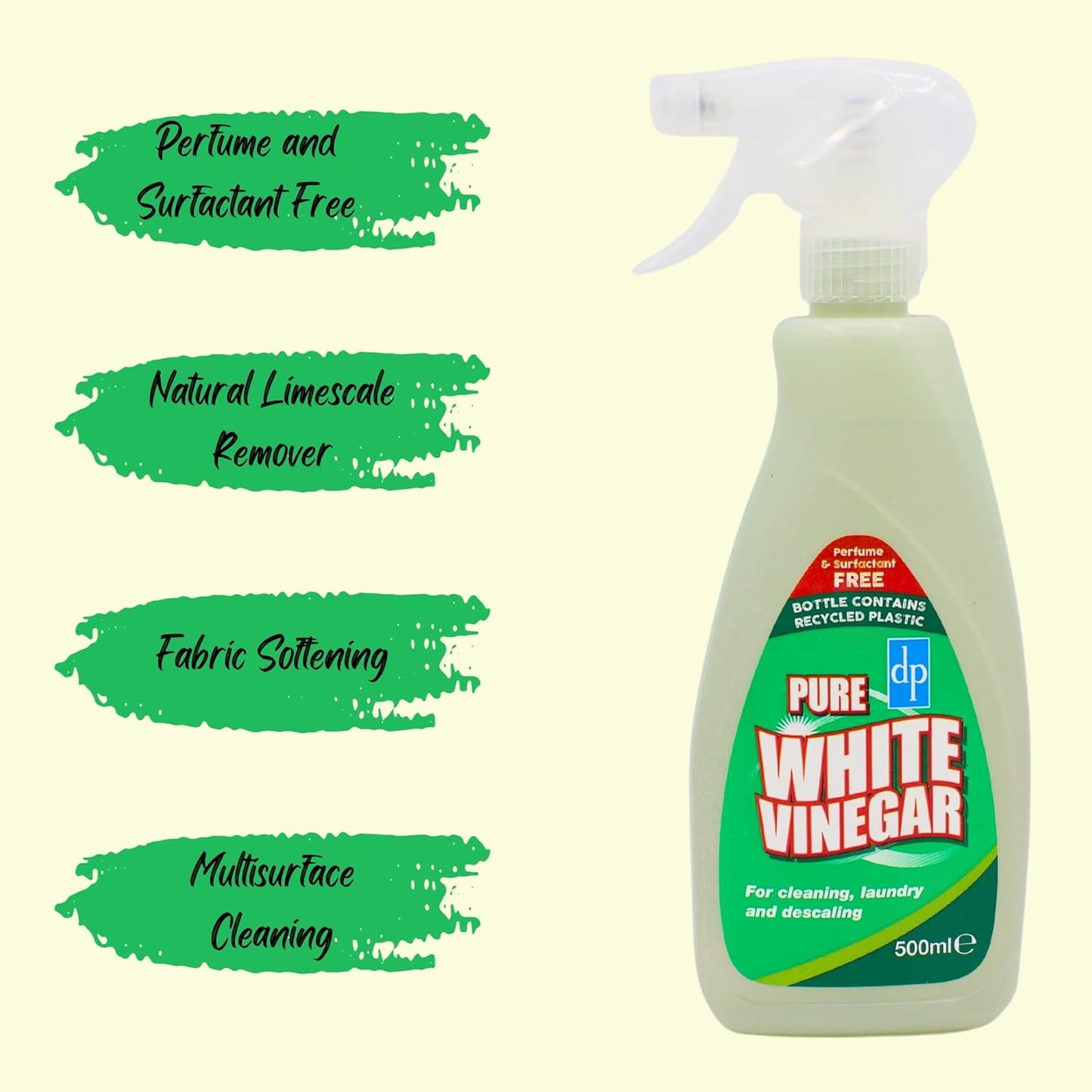 Dri Pak Cream Cleaner 500ml and Dri Pak White Vinegar Spray 500ml
